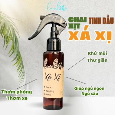 Tinh dầu Xá Xị Lam Lam chai xịt khử mùi xe, thơm phòng, giảm say - Giá chỉ 65.000đ