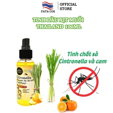 Tinh dầu xịt chống muỗi đốt Phutawan Thái Lan 100ml - Dành cho mẹ bé, chỉ 114.480₫
