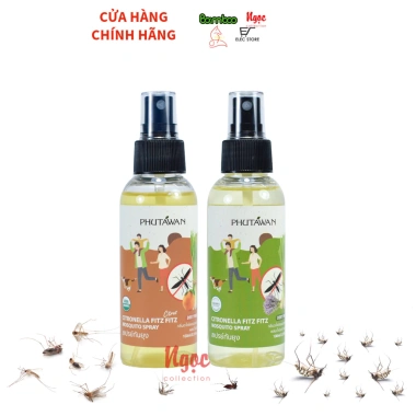 Tinh dầu xịt Chống muỗi Phutawan Citronella 100ml - Diệt muỗi nhanh, chỉ 90.000 VND 6