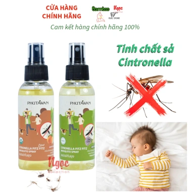 Tinh dầu xịt Chống muỗi Phutawan Citronella 100ml - Diệt muỗi nhanh, chỉ 90.000 VND 9