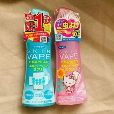 Tinh Dầu Xịt Đuổi Muỗi SkinVape Nhật Bản hương Chanh Đào - Bảo Vệ Bé, Hello Kitty, 164.640₫