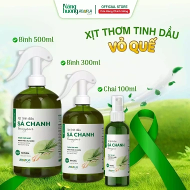 Tinh Dầu Xịt Giảm Say Tàu Xe ABURA 100ml 300ml 500ml Khử Mùi Xe Ô Tô An Toàn 5