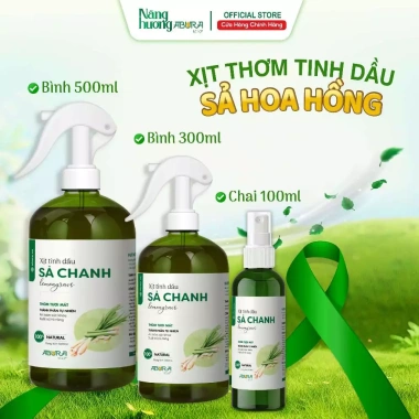 Tinh Dầu Xịt Giảm Say Tàu Xe ABURA 100ml 300ml 500ml Khử Mùi Xe Ô Tô An Toàn 8