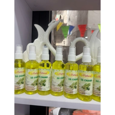 Tinh dầu xịt sả chanh 100ml chống muỗi - Mẫu mới giá chỉ 18.000đ 2