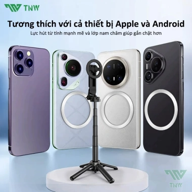 TNW T15 Gậy Selfie Bluetooth Mini 3 trong 1 - Vlog & Livestream, Giá chỉ 276.000₫ 9