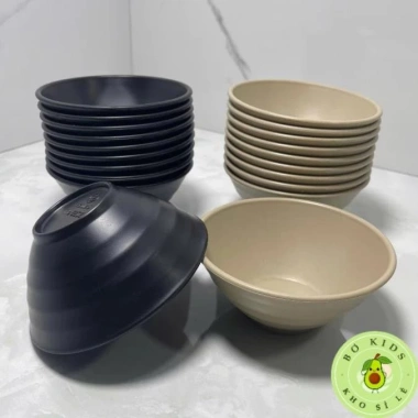 Tô loe melamine nhà hàng cao cấp, bát loe 11‑12cm ăn chè, mỳ, cháo – Giá 5.720₫