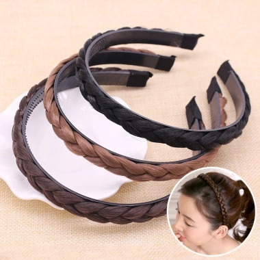 Tóc giả băng đô thắt bính Koty Beauty - Bờm tết 1-5cm cho nữ, giá chỉ 17.000 VND 7