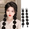 Tóc giả cột bính D2 2 chiếc - Giá ưu đãi 129.000đ, mềm mượt, dễ tạo kiểu 5
