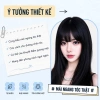 Tóc giả mái ngố áo dài hot trend, tóc mái dày 100% tóc thật dệt tay cho nữ chụp ảnh Tết 118.000 VND 4