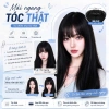 Tóc giả mái ngố áo dài hot trend, tóc mái dày 100% tóc thật dệt tay cho nữ chụp ảnh Tết 118.000 VND 6