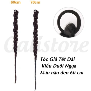 Tóc Giả Tết Dài 70cm 60cm Thắt Bím Bện Kiểu Đuôi Ngựa Giá 1 Bên 49k Galistore 4 Tóc Giả Tết Dài 70cm 60cm Thắt Bím Bện Kiểu Đuôi Ngựa Giá 1 Bên 49k Galistore 4