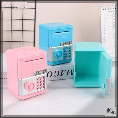 TOMJ Hộp Tiền Trẻ Em Ngân Hàng Mật Khẩu Heo ATM Đồng Xu - Đồ Chơi Sinh Nhật VN