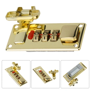 Top 1 Bộ Khóa Kết Hợp 65x29mm Gỗ Cố Định Cho Vali Giá ưu đãi 36.526 VND