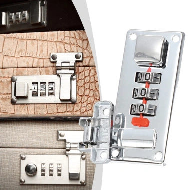 Top 1 Bộ Khóa Kết Hợp 65x29mm Gỗ Cố Định Cho Vali Giá ưu đãi 36.526 VND