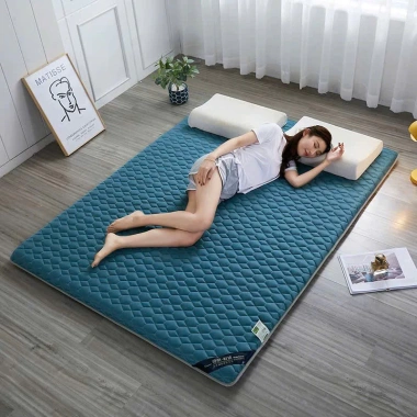 Topper đệm gấp gọn du lịch và văn phòng - ngủ thoải mái, nhẹ, dễ mang 2