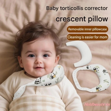Torticollis Corrector Gối Hỗ Trợ Cổ Sơ Sinh Điều Chỉnh, Đệm Mềm, Dễ Mang Khi Du Lịch - Giá Ưu Đãi 108.000₫ Torticollis Corrector Gối Hỗ Trợ Cổ Sơ Sinh Điều Chỉnh, Đệm Mềm, Dễ Mang Khi Du Lịch - Giá Ưu Đãi 108.000₫