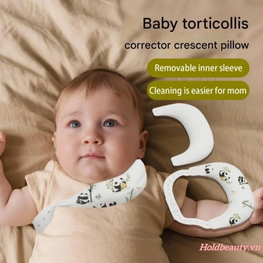 Torticollis Corrector Gối Hỗ Trợ Cổ Sơ Sinh Điều Chỉnh, Đệm Mềm, Dễ Mang Khi Du Lịch - Giá Ưu Đãi 108.000₫ 2 Torticollis Corrector Gối Hỗ Trợ Cổ Sơ Sinh Điều Chỉnh, Đệm Mềm, Dễ Mang Khi Du Lịch - Giá Ưu Đãi 108.000₫ 2