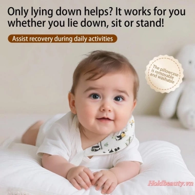 Torticollis Corrector Gối Hỗ Trợ Cổ Sơ Sinh Điều Chỉnh, Đệm Mềm, Dễ Mang Khi Du Lịch - Giá Ưu Đãi 108.000₫