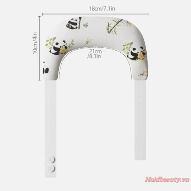 Torticollis Corrector Gối Hỗ Trợ Cổ Sơ Sinh Điều Chỉnh, Đệm Mềm, Dễ Mang Khi Du Lịch - Giá Ưu Đãi 108.000₫
