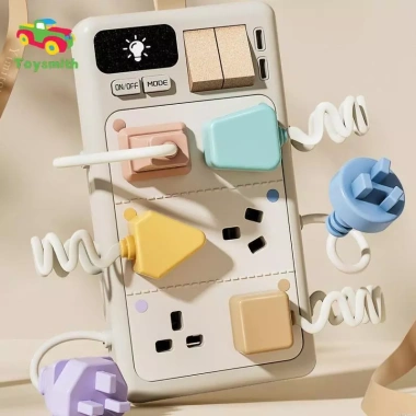 Toysmith Đồ Chơi Cắm Ổ Cắm - Phát Triển Kỹ Năng Vận Động, Học Tập cho Trẻ 6 Tháng+ 6 Toysmith Đồ Chơi Cắm Ổ Cắm - Phát Triển Kỹ Năng Vận Động, Học Tập cho Trẻ 6 Tháng+ 6
