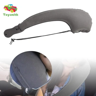 Toysmith Gối cổ bơm hơi gập gọn, hỗ trợ ngủ dài trên máy bay - Giá 108.000₫