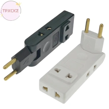 TPXCKZ 4 trong 1 ổ cắm tường nối dài EU 180độ Adapter du lịch di động giá 44.700₫