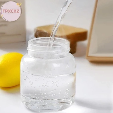 Tpxckz Cốc Thủy Tinh Borosilicate 200ml Cao Trong Suốt, Có Cân, Hộp Du Lịch, Quà Tặng VN 2