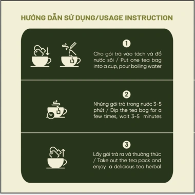 Trà Tía Tô giảm gout, giảm đau xương khớp - Hộp 30 túi 3g TEABOX - Chỉ 39.000 VND 7