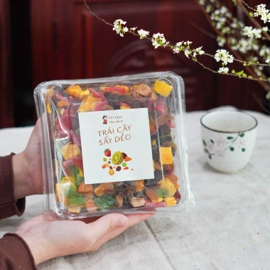 Trái cây tổng hợp sấy dẻo Tiệm nhà Vi - Giá ưu đãi 185.000đ, dinh dưỡng dồi dào