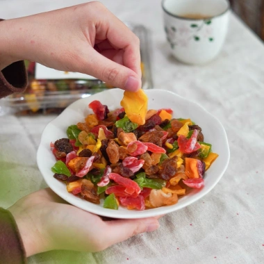 Trái cây tổng hợp sấy dẻo Tiệm nhà Vi - Giá ưu đãi 185.000đ, dinh dưỡng dồi dào