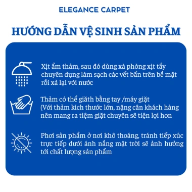 Trải sàn thảm Bali MemminCarrpet 2mx3m 1.6mx2m, thiết kế bắt mắt, chỉ 299k