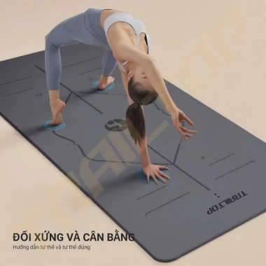 Trailtop Thảm Yoga & Gym Cao Su Non TPE 6-8mm Dày 6mm Giá 115k - Chất Lượng Cao