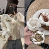 Trâm cài áo hoa trà cao cấp Ghim cho vest, áo dạ và váy, giá 17.5k