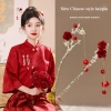 Trâm Cài Tóc Nữ Vintage Hoa Tua Rua Sang Trọng - Giá chỉ 8.750₫ 8