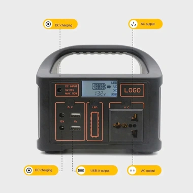 Trạm Năng Lượng Di Động Pin Dự Phòng Dung Lượng Cao Sạc Nhanh Solar và Đèn LED Giá 1.229.000 VND 2