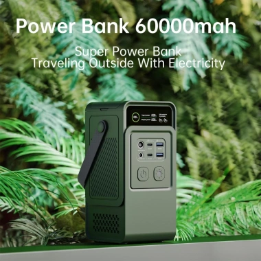 Trạm sạc di động HUIAN AP200 60.000mAh 192Wh sạc nhanh, dung lượng cao, giá 1.525.000 VND 10