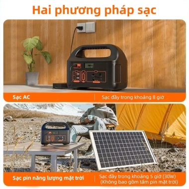 Trạm sạc dự phòng 220V 150W đa năng, dung lượng lớn, phù hợp cắm trại, dã ngoại - Giá ưu đãi 1,390,000 VNĐ 7