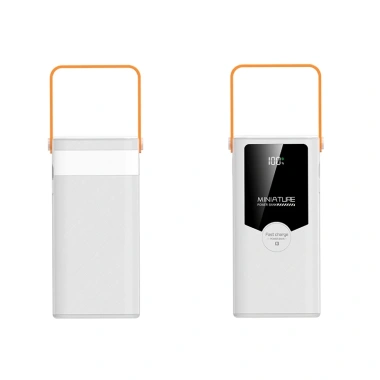 Trạm sạc dự phòng 80.000mAh nhanh kèm 4 dây, đèn LED và màn LED - PKMALL 3