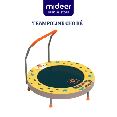 Trampoline gấp gọn Mideer Kids cho bé - Nhún nhà an toàn, dễ lắp, giá 1.989.000 VND