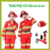 Trang phục lính cứu hỏa cho trẻ em - Xe cứu hỏa, dành cho bé trai, bé gái, đồng phục
