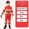Trang phục lính cứu hỏa cho trẻ em - Xe cứu hỏa, dành cho bé trai, bé gái, đồng phục 10