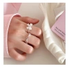 Trang sức ngón tay zirconia hồng ánh sáng, nơ điều chỉnh - Sang trọng, thanh lịch, giá ưu đãi 256.322 VND 8