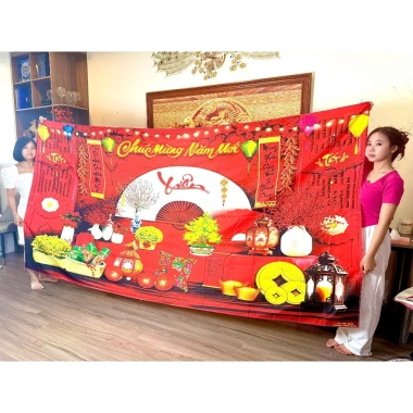 Trang Trí Nhà Cửa Tết 2.026 - Phông Nền Tết và Phụ Kiện Xuân TET01 KIM1 Giá 159k 6 Trang Trí Nhà Cửa Tết 2.026 - Phông Nền Tết và Phụ Kiện Xuân TET01 KIM1 Giá 159k 6