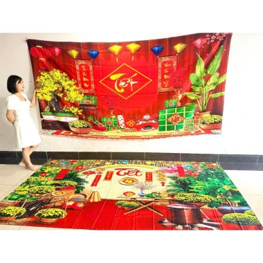 Trang Trí Nhà Cửa Tết 2.026 - Phông Nền Tết và Phụ Kiện Xuân TET01 KIM1 Giá 159k 8 Trang Trí Nhà Cửa Tết 2.026 - Phông Nền Tết và Phụ Kiện Xuân TET01 KIM1 Giá 159k 8