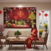 Trang Trí Tết An Khang Thịnh Vượng - Tranh Vải Treo Tường 6D Rõ Nét, Giá Ưu Đãi 65k 2