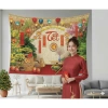 Trang Trí Tết An Khang Thịnh Vượng - Tranh Vải Treo Tường 6D Rõ Nét, Giá Ưu Đãi 65k 7