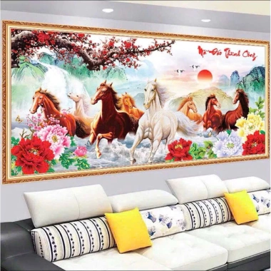 Tranh 3D dán tường trang trí phòng ngủ, phòng khách, quán café – keo dán sẵn, kích thước đa dạng, chỉ 42.000đ