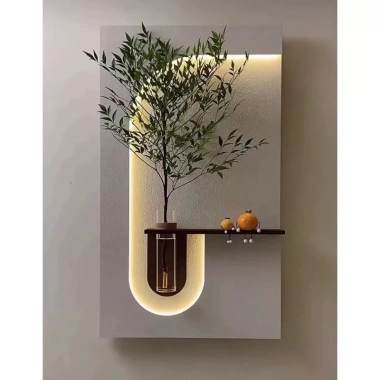 Tranh cắm hoa LED - Đèn trang trí spa, phòng khách, cửa hàng - Giá 475.000₫