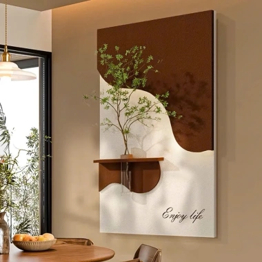 Tranh cắm hoa LED - Đèn trang trí spa, phòng khách, cửa hàng - Giá 475.000₫