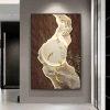 Tranh Dãy Núi Hùng Vĩ Màu Trắng Be Nâu Treo Tường Nghệ Thuật Decor Phòng Khách Hiện Đại Sang Trọng 72k 10
